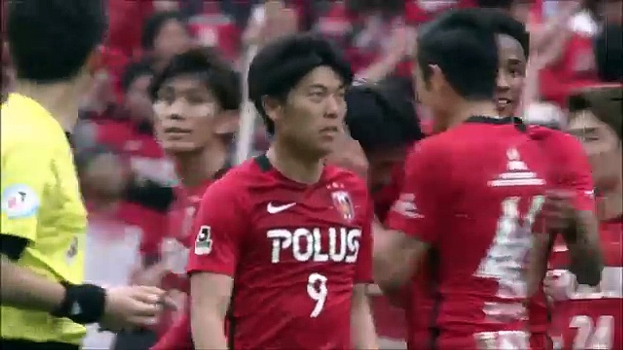 Urawa 3:1 Consadole Sapporo  ( Japanese J League. 22 April 2017)