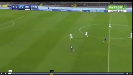 Babacar Goal - AC Fiorentina vs Inter Milan 4-2 22.04.2017 (HD)