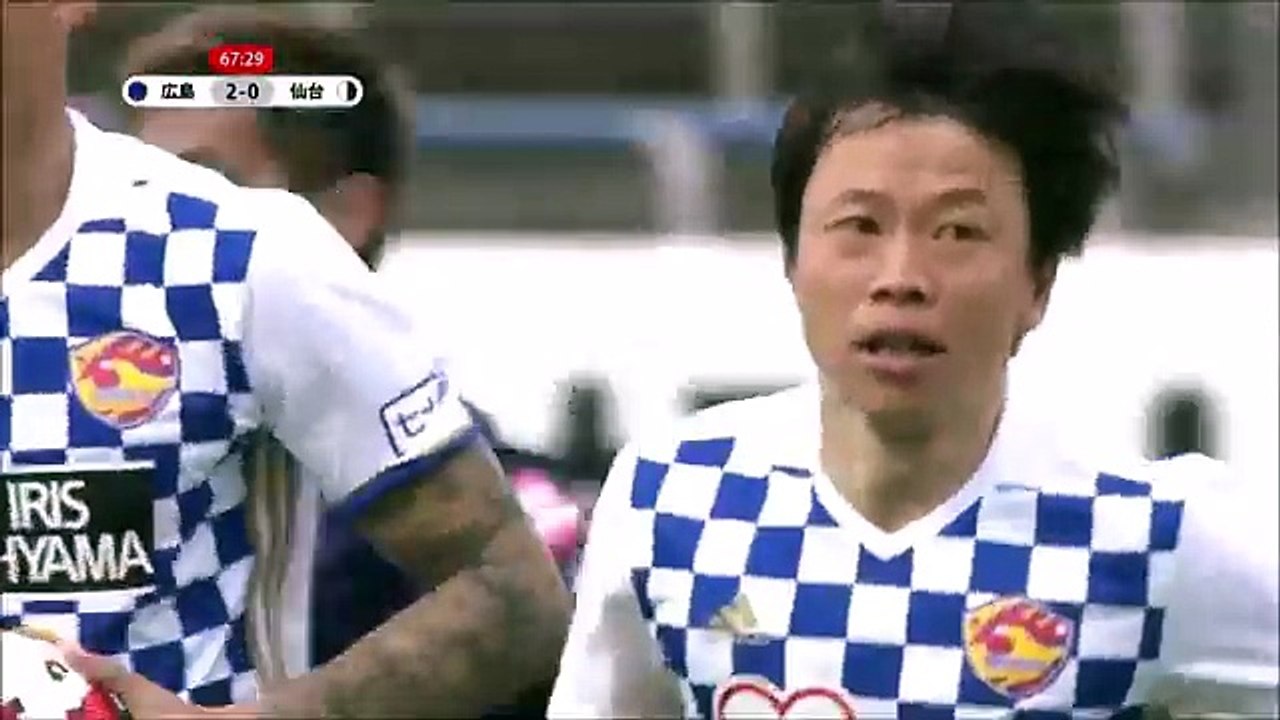 Hiroshima 2:1 Sendai ( Japanese J League. 22 April 2017)