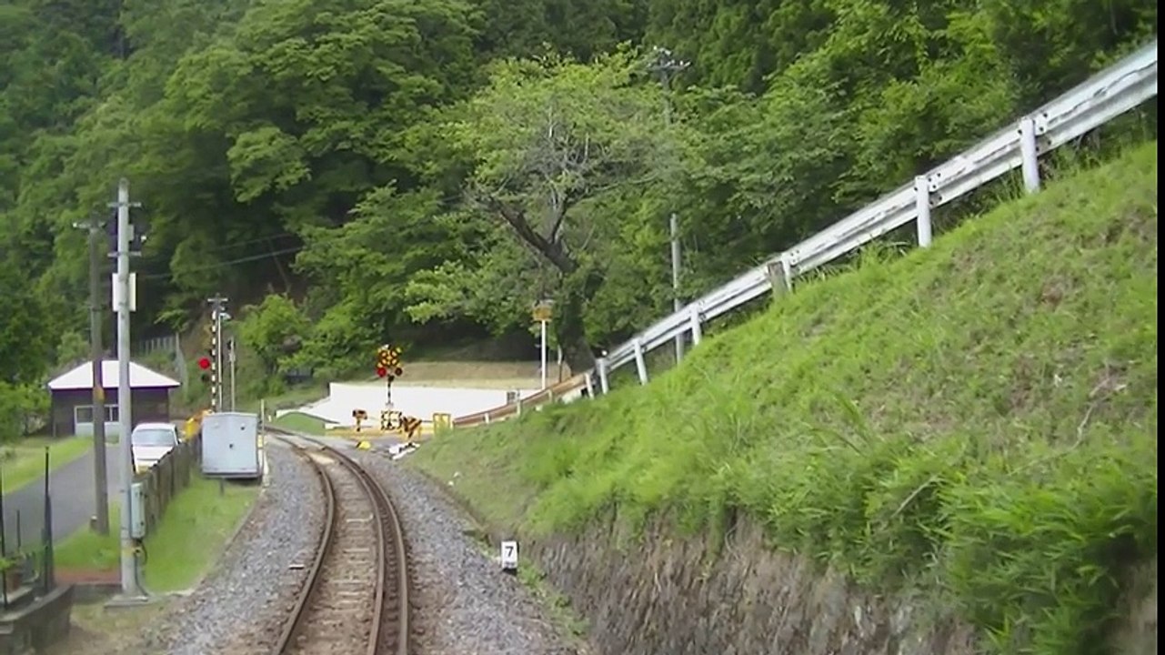 前面展望   ＪＲ東海 名松線 キハ11ｰ304 伊勢奥津→松阪 2016 6 4 part 1/2