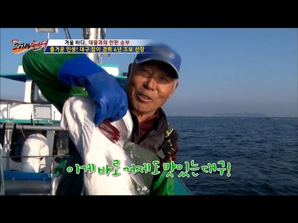 겨울 바다, 대물 대구와의 한판 승부! [뉴 코리아 헌터] 31회 20170102