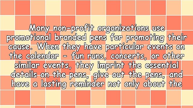 The Many Uses of Promotional Branded Pens