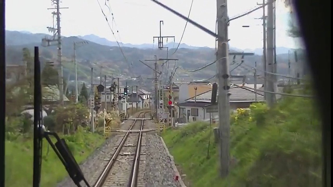 前面展望 ＪＲ東海 飯田線 急行 秘境駅号 373系 ｸﾓﾊ373ｰ2 飯田→浦川 2015 11 21 part 1/2