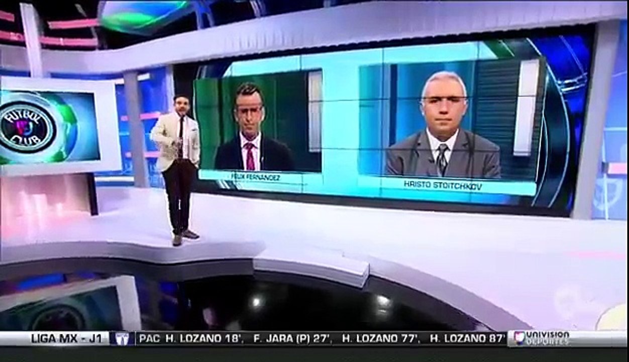 Ex-Craque Hristo Stoichkov nunca simulou um penalti