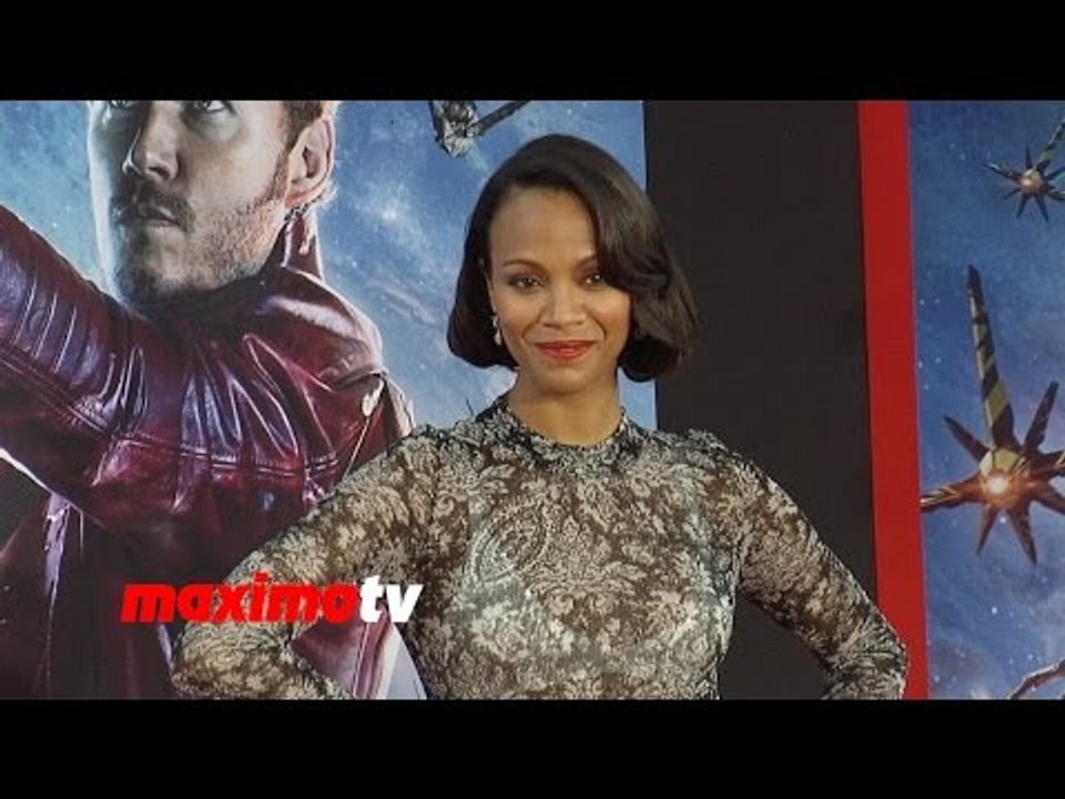 Zoe Saldana | Guardians of the Galaxy | World Premiere | Red Carpet