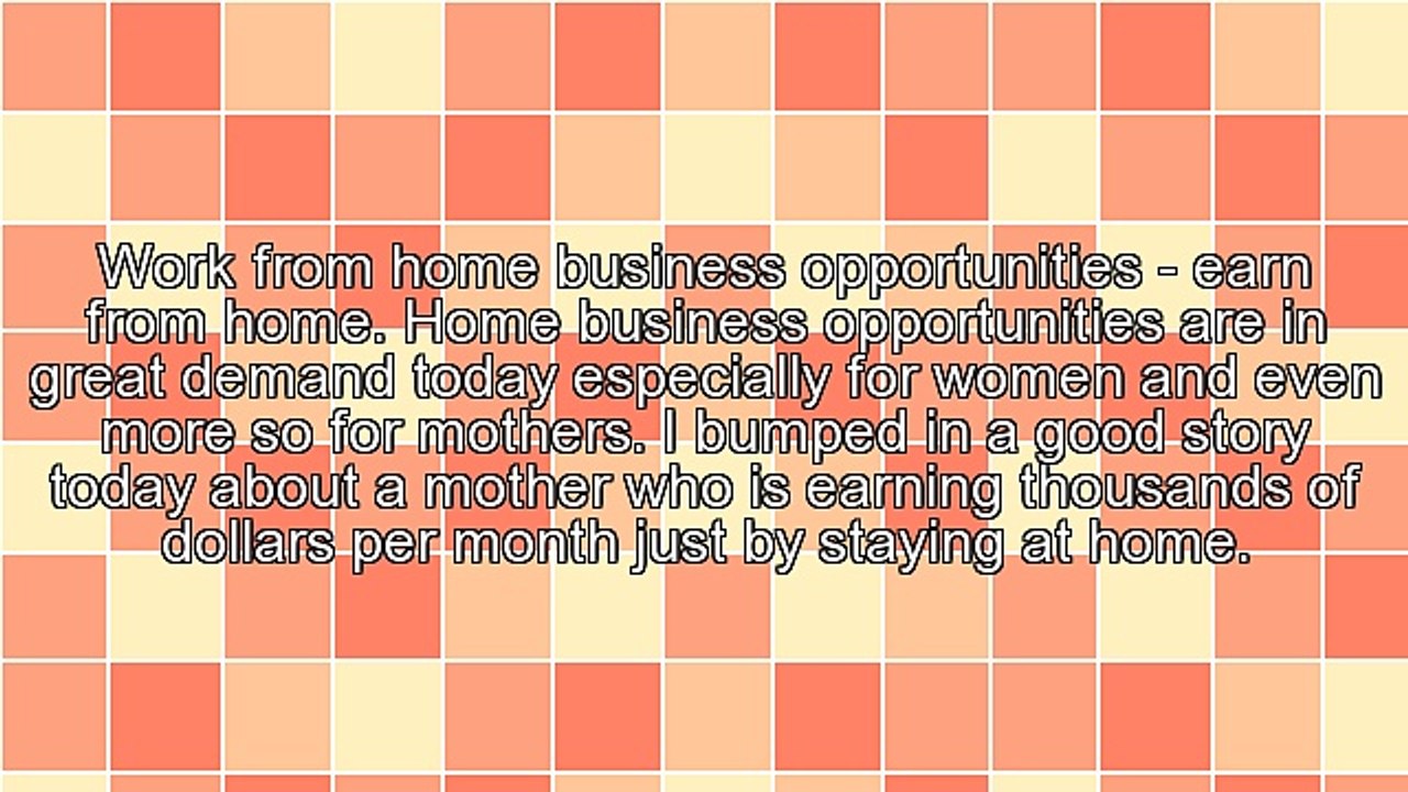 Women's Choice - Home Business Opportunities