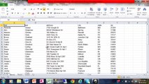 Create Mailing Labels from Your Excel 2010 data using Mail Merge in Word 2010 Christmas holiday 2016 (1)