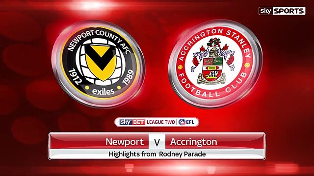 Newport 1-0 Accrington