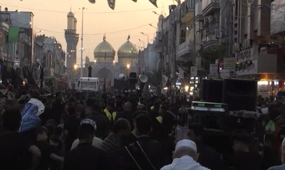 Peringati Wafat Imam, Baghdad DIjaga Polisi