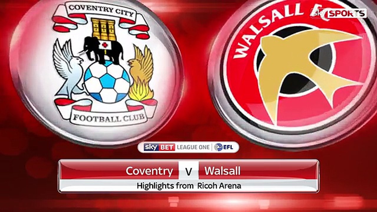 Coventry 1-0 Walsall