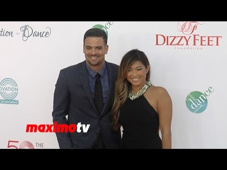 Jenna Ushkowitz & Mark Salling | GLEE | 4th Annual Celebration of Dance Gala | Red Carpet