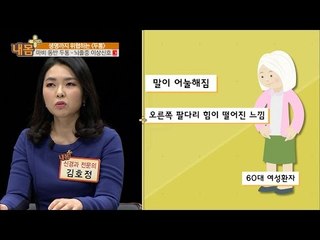 마비를 동반한 두통, 뇌경색을 의심하라! [내 몸 플러스] 39회 20160101