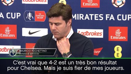 Demies - Pochettino: "Fier de mes joueurs"