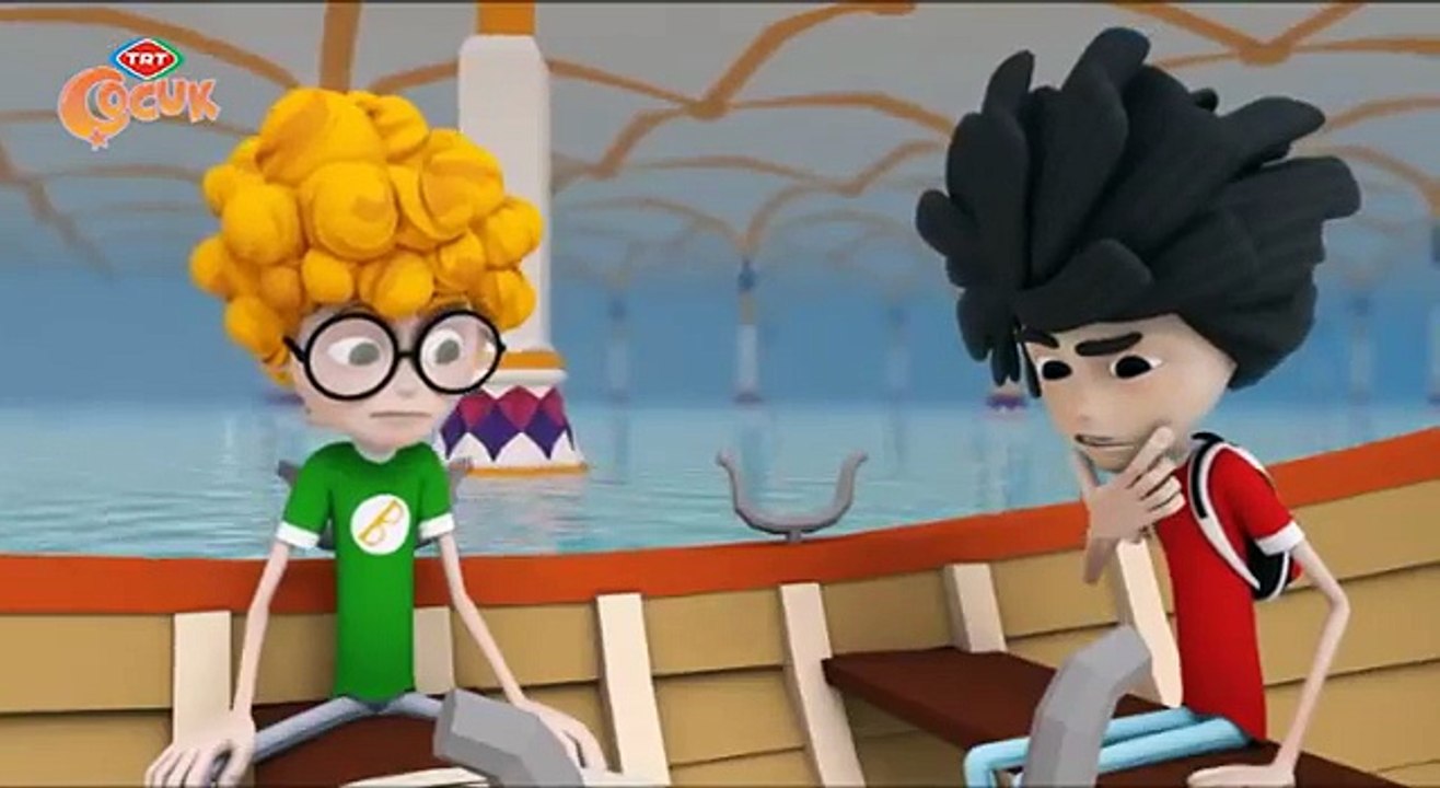 TRT Çocuk - Bulmaca Kulesi - 10. Bölüm _ Pusula ve Dev Mıknatıs,Çizgi film izle 2018