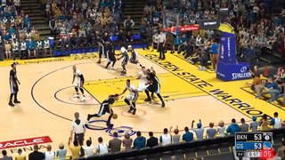 NBA 2K17 Stephen Curry & Warriorsdsfds Highlights vs Nets 2017.02.25