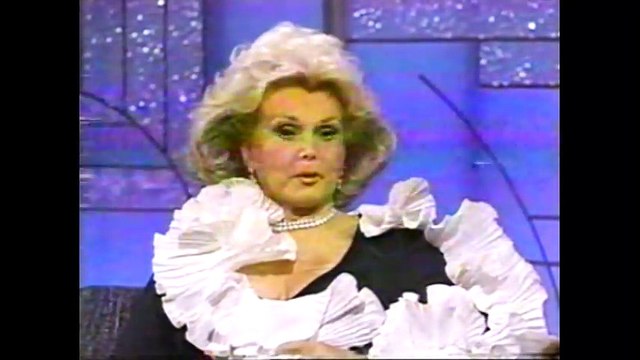 Zsa Zsa Gabor 1989 Arsenio Hall