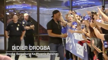 VIRAL: Sepakbola: Drogba Disambut Bak Pahlawan Di Phoenix