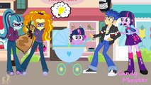 My Little Pony MLP Equestria Girls Transforms with Animation For Kids Love Story Real Life
