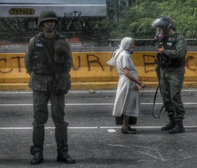 Los héroes anónimos se popularizan en protestas de Venezuela