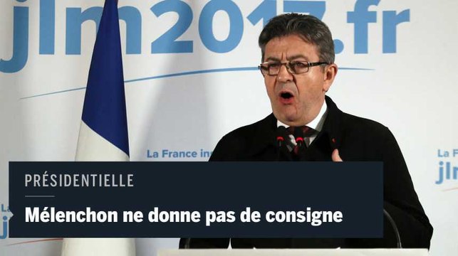 Jean-Luc Mélenchon ne donne pas de consigne de vote pour le second tour