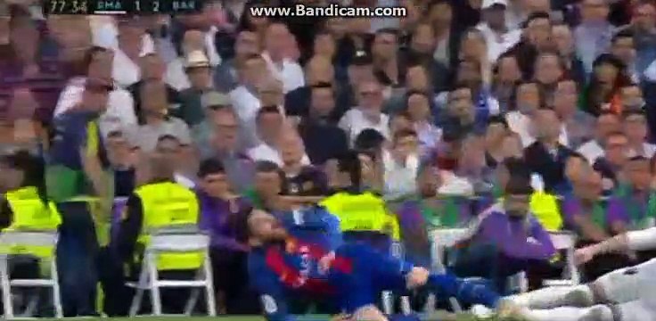 Ramos RED CARD HD 1-1 Real Madrid VS Barclona 23-04-2017