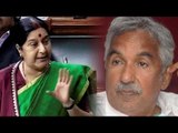 Sushma Swaraj, Oommen Chandy battle over Indians evacuated from Libya | Oneindia News