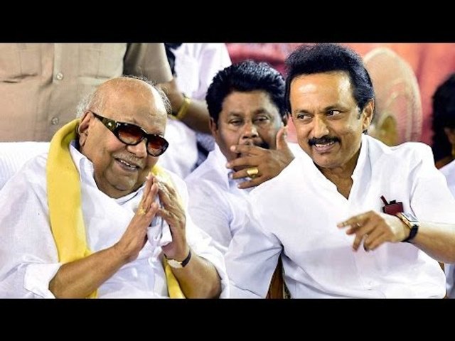 DMK chief Karunanidhi says 'Stalin can become CM...after me' | Oneindia  News - video Dailymotion