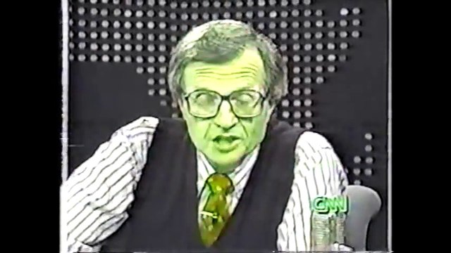 Zsa Zsa Gabor 1989 Larry King