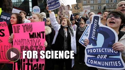 Scientists worldwide fight back against anti-science Trump agenda
