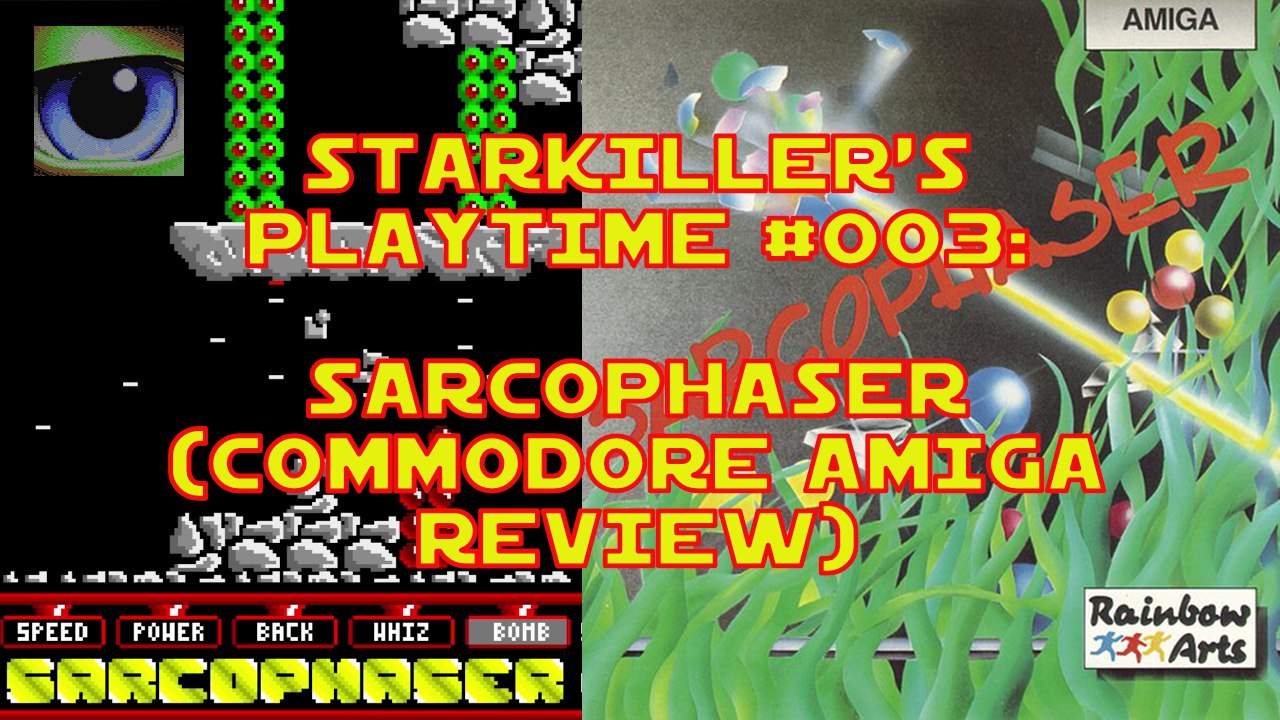 Sarcophaser (Commodore Amiga Review) - starkiller's Playtime #003