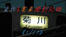 貨物&電車撮影記録《1/17》快速浜松×2、菊川行き、Paloma(白)コンテナなど