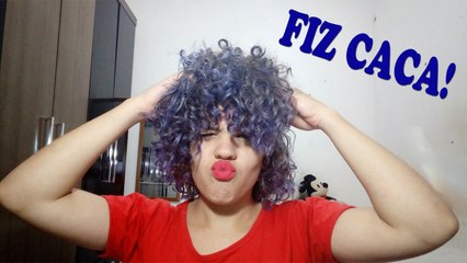 Fui pintar o cabelo por tutoriais e olha o que aconteceu!