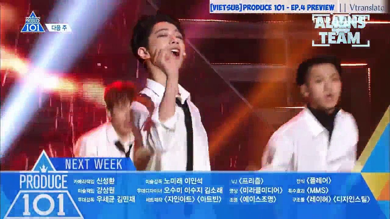 [VIETSUB || ALIENS TEAM] PRODUCE 101 - Ep.4 Preview