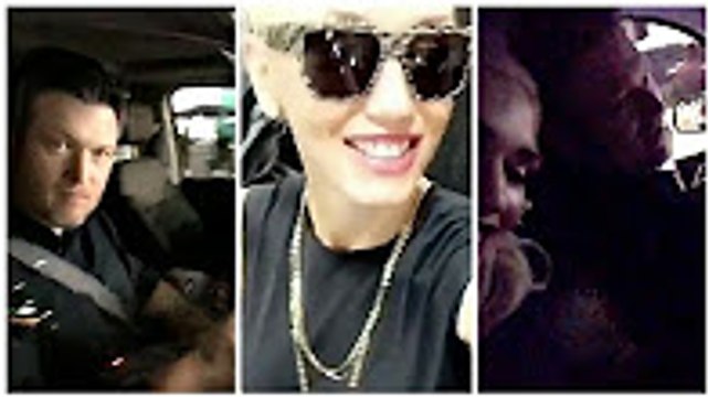 Gwen Stefani | Waiting for food and gym with Blake Shelton