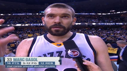 Marc Gasol and Mike Conley Post Game Interview - NTSC