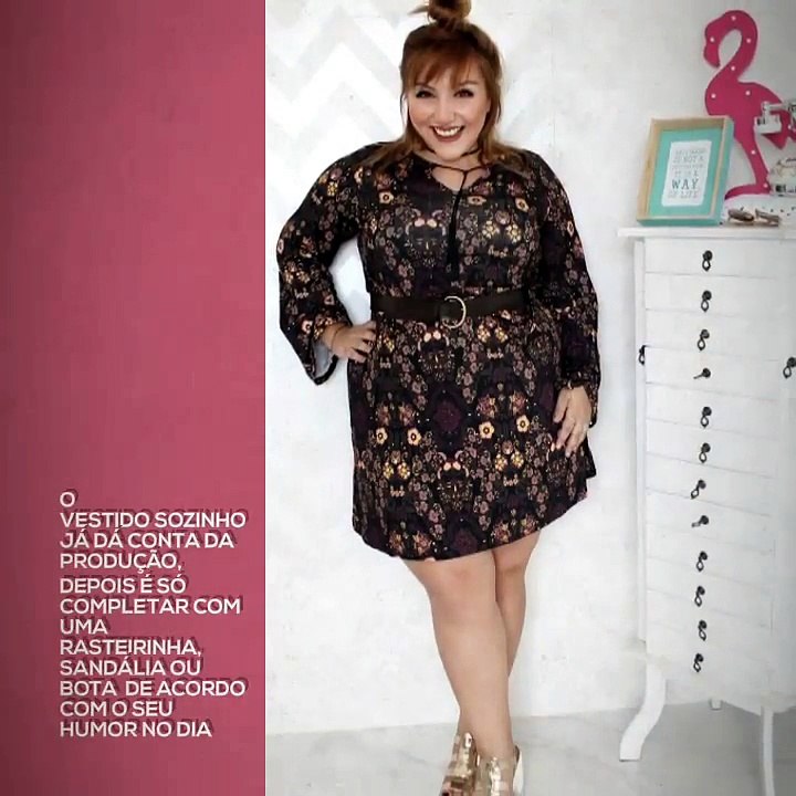 3 Looks com 1 vestido