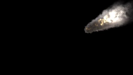 Asteroid-A fireball from space Full HD released by NCV