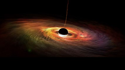 Black hole in the galaxy Full HD released by NCV