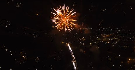 Echuca, Victoria, Celebrates Easter With Spectacular Fireworks Display