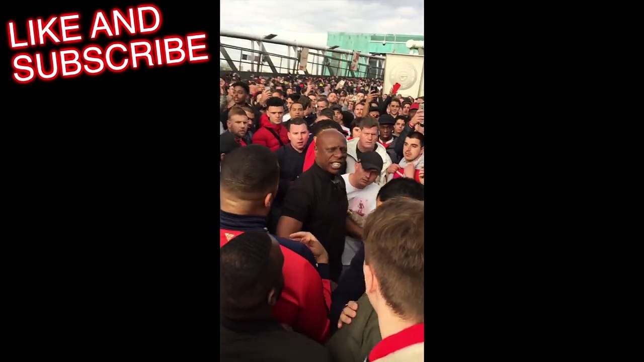 Arsenal Fans FIGHT Robbie From ArsenalFanTV!! _ Arsenal Fight _ Football Fights-CuhBYDmMJmQ