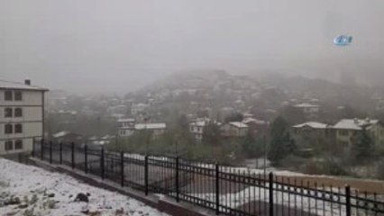 Ankara'ya Nisan Ayında Kar Sürprizi
