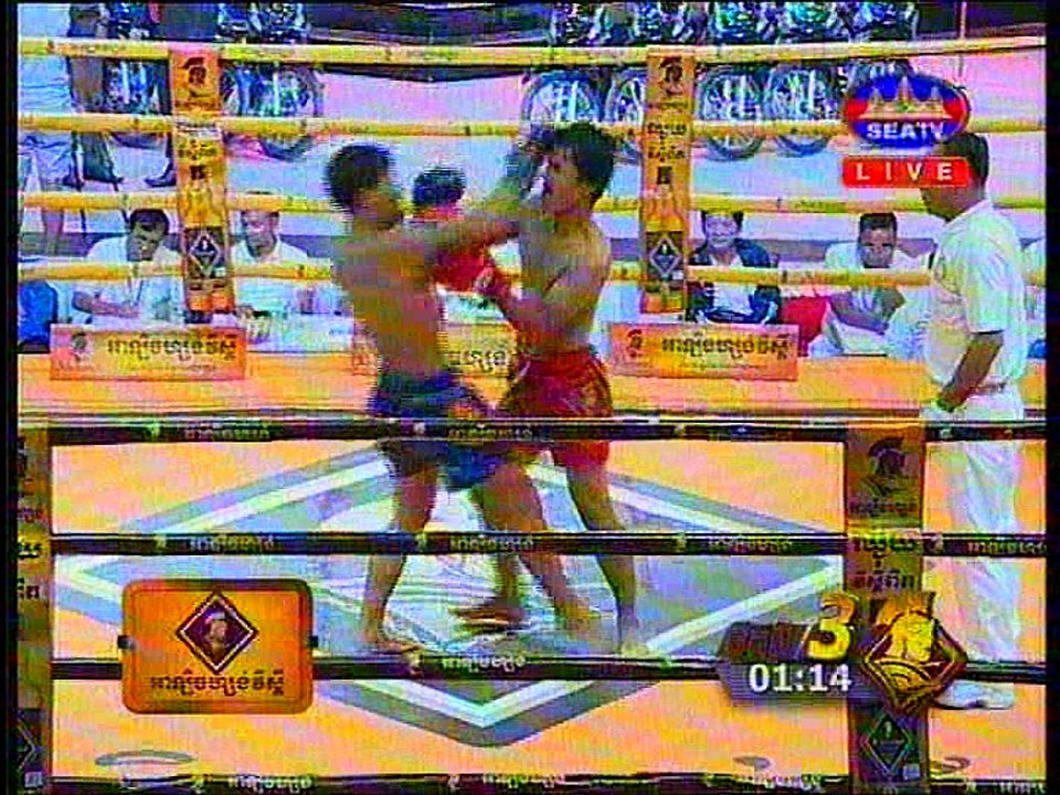 Seatv Boxing, Lin Virak Vs Ngoeu Vichet,Khmer Boxing