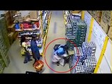 Woman steals beer cans & hide them under her skirt, Watch CCTV footage | Oneindia News