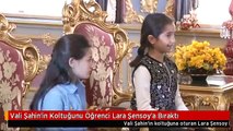 Vali Şahin'in Koltuğunu Öğrenci Lara Şensoy'a Bıraktı