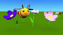 Shapes for babies toddlers kids children infants. Learn 2d shapes with a little bee -- part 1