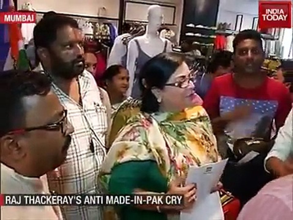 MNS Threatens Zara Store For Selling Made In Pakistan Products in India