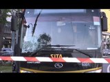 Napoli - Bus investe pedone in Via Marina: grave 48enne (22.04.17)