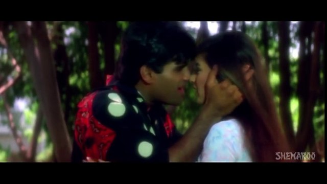 Palkein Hon Khuli Ya Band - Sunil Shetty - Sonali Bendre - Takkar - Romantic Bollywood Songs 90s - Kumar Sanu