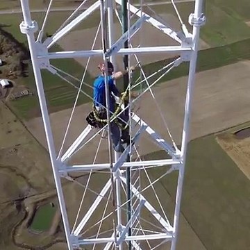 E' o non è il lavoro più pazzo che esista? Guardate cosa fa quest'uomo tutti i giorni!