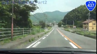 【HD車載動画　国道走破】　国道437号（part2）　山口県柳井市（大島大橋入口交差点）→周防大島町（伊保田港）